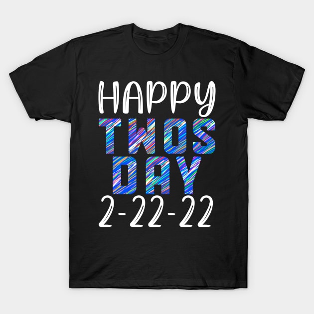 Funny Twosday February 2022 Joke T-Shirt by JB.Collection